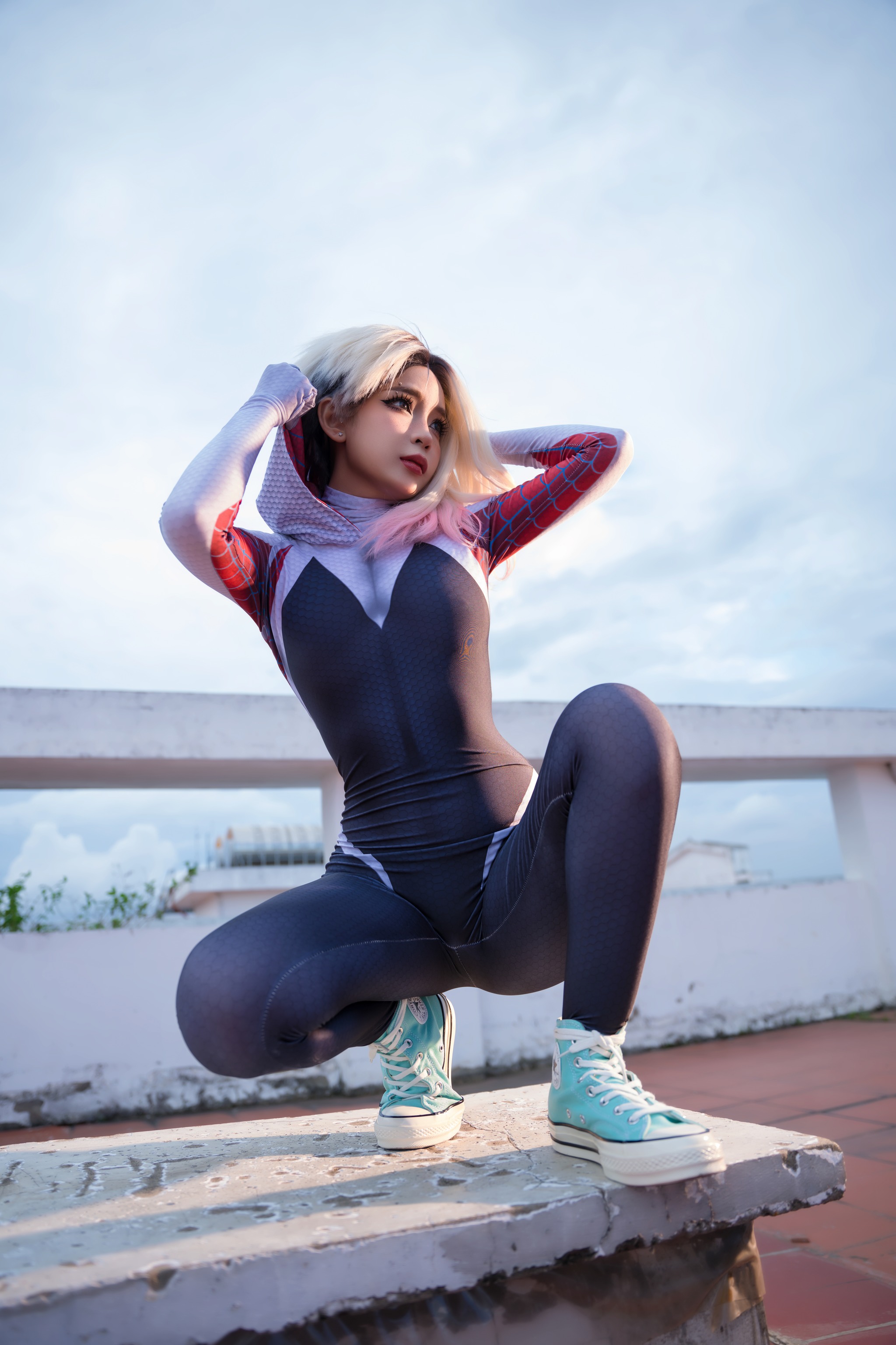 图片[1]-Umeko J – NO.055 Spider Gwen [149P1V]-XikXak
